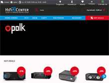 Tablet Screenshot of hificenter.ro